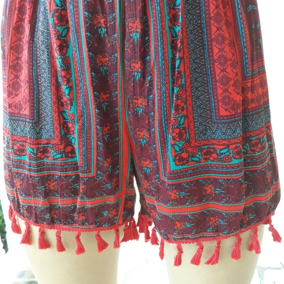 Francesca Store/Multi-Color Romper/Sz XS - Picture 4 of 6